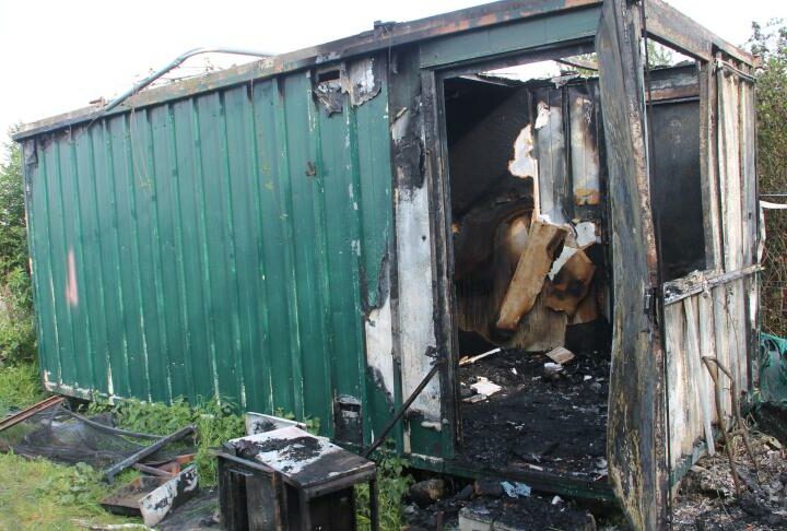 Hunting Cabin Destroyed in Arson (France)