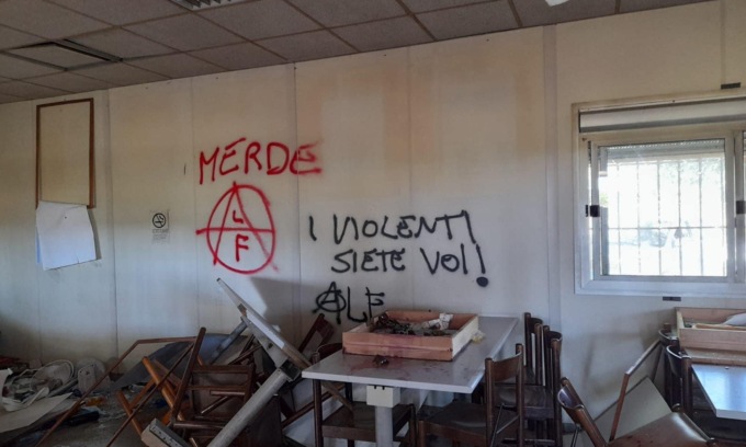 ALF Vandalize Hunters’ Building (Bollate, Italy)
